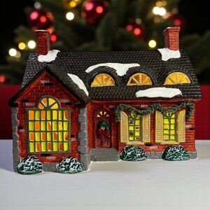 Dept 56 Stonehurst House Snow Village Lighted Christmas Building - 1988